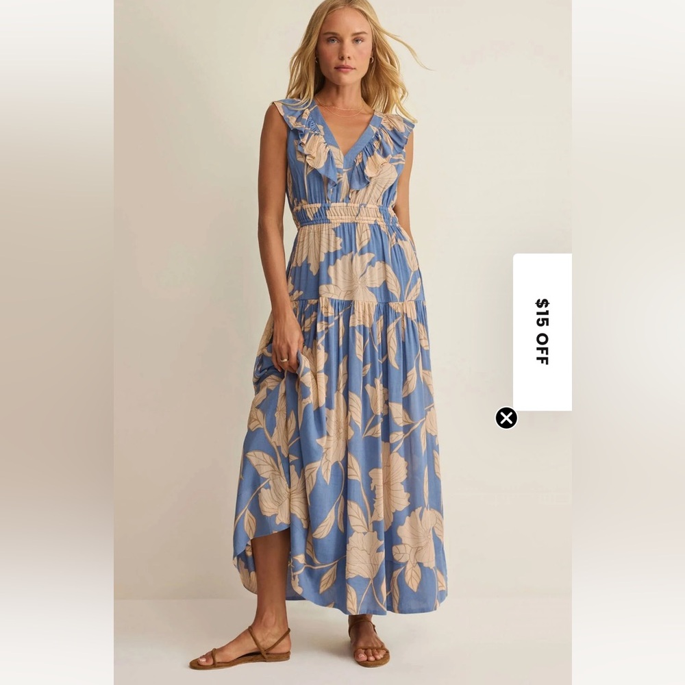 Z Supply - Malene Bloom Floral Maxi Dress